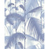 Cole & Son Wallcovering Palm Jungle Blues/ White CONTEMPORARY RESTYLED PAPER - 100% United Kingdom Horizontal: 20.5 and Vertical: 25 20.5 - My Fabric Connection -