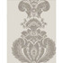 Cole & Son Wallcovering Baudelaire Grey And Silver COLE & SON ALBEMARLE PAPER - 100% United Kingdom Horizontal: and Vertical: 25.22 20 - My Fabric Connection -