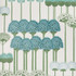 Cole & Son Wallcovering Allium Teal/Jade/White