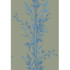 Cole & Son Wallcovering Bamboo Blue On Khaki