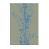 Cole & Son Wallcovering Bamboo Blue On Khaki COLE & SON ARCHIVE ANTHOLOGY PAPER - 100% United Kingdom Horizontal: and Vertical: 30 20.5 - My Fabric Connection -