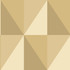 Cole & Son Wallcovering Apex Grand Gold COLE & SON GEOMETRIC II PAPER - 100% United Kingdom Horizontal: and Vertical: 27 27 - My Fabric Connection -