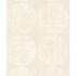 Cole & Son Wallcovering Luna White/Cream COLE & SON NEW CONTEMPORARY II PAPER - 100% United Kingdom Horizontal: and Vertical: 20.5 20.5 - My Fabric Connection -