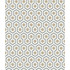 Cole & Son Wallcovering Hicks Hexagon Gilver/Wt/Bk CONTEMPORARY RESTYLED PAPER - 100% United Kingdom - Horizontal: 20.5 and Vertical: 4 20.5 - My Fabric Connection -