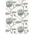 Cole & Son Wallcovering Summer Lily Aqua/White CONTEMPORARY RESTYLED PAPER - 100% United Kingdom Horizontal: 27 and Vertical: 19.75 27 - My Fabric Connection -