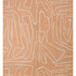 Groundworks Wallcovering Graffito Salmon/Cream KELLY WEARSTLER WALLPAPERS II PAPER - 100% United States Horizontal: 54 and Vertical: 54 54 - My Fabric Connection -