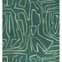 Groundworks Wallcovering Graffito Teal/Pearl KELLY WEARSTLER WALLPAPERS II PAPER - 100% United States Horizontal: 54 and Vertical: 54 54 - My Fabric Connection -
