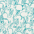 Lee Jofa Modern Wallcovering Hutch Turquoise