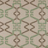 Gaston Y Daniela Fabric Caprera Onyx/Verde TIERRAS LINEN - 90%;POLYESTER - 10% Turkey Horizontal: 28.93 and Vertical: 28.93 118 - My Fabric Connection -