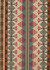 Mulberry Fabric Saddle Blanket Indigo/Red BOHEMIAN TRAVELS LINEN - 75%;POLYESTER - 25% India - Horizontal: 24.428 and Vertical: 7.88 48.856 - My Fabric Connection -