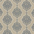 G P & J Baker Fabric Montacute Indigo KESWICK EMBROIDERIES LINEN - 74%;POLYESTER - 20%;RAYON - 6% India Horizontal: 26.004 and Vertical: 19.7 52.008 - My Fabric Connection -