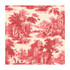 Cole & Son Wallcovering Villandry Red - PAPER - 100% United Kingdom - Horizontal: - and Vertical: 26.8 27 - My Fabric Connection -