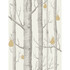 Cole & Son Wallcovering Woods & Pears Charcl/Lin/Gld CONTEMPORARY RESTYLED PAPER - 100% United Kingdom Horizontal: 21 and Vertical: 27.5 21 - My Fabric Connection -