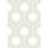 Cole & Son Wallcovering Hicks Grand White CONTEMPORARY RESTYLED PAPER - 100% United Kingdom Horizontal: 21 and Vertical: 15 21 - My Fabric Connection -