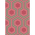 Cole & Son Wallcovering Hicks Grand Red CONTEMPORARY RESTYLED PAPER - 100% United Kingdom Horizontal: 21 and Vertical: 15 21 - My Fabric Connection -