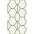 Cole & Son Wallcovering Riviera Black And White COLE & SON GEOMETRIC II PAPER - 100% United Kingdom Horizontal: and Vertical: 18 20.5 - My Fabric Connection -