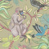 Cole & Son Wallcovering Savuti Khaki Multi