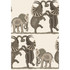 Cole & Son Wallcovering Safari Dance Neutral & Charcoal Wallcovering PAPER - 100% United Kingdom </p><p>Repeat: H: , V: 30 20.5 - My Fabric Connection -