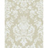 Cole & Son Wallcovering Giselle Old Olive COLE & SON MARIINSKY DAMASK PAPER - 100% United Kingdom Horizontal: and Vertical: 25.25 20.5 - My Fabric Connection -