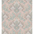 Cole & Son Wallcovering Pushkin Pastel Multi COLE & SON MARIINSKY DAMASK PAPER - 100% United Kingdom Horizontal: and Vertical: 15 27 - My Fabric Connection -