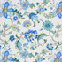 RM CoCo Fabric Queen's Garden Bluebell Inspired Living Vol 11 50% Cotton 50% Polyester See Sample 0 Horizontal: 26.75 and Vertical: 24.75 55 - My Fabric Connection -