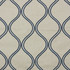 RM CoCo Fabric Stitchery Trellis Cobalt