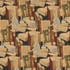 Charlotte Fabric 1008 Library Themes of Tapestry II 52% Cotton, 48% Polyester Asia Exceeds 100,000 Wyzenbeek Rubs (Heavy Duty) Horizontal: 12.5" x Vertical: 15" 54 Inches - My Fabric Connection -