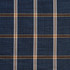 Charlotte Fabric D141 Indigo Windowpane Clubhouse Collection 100% Woven Polyester Asia Exceeds 120,000 Wyzenbeek Rubs (Heavy Duty) Horizontal: 2.75" x Vertical: 2.75" 54 Inches - My Fabric Connection -