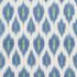 Schumacher Fabric Presidio Ikat Peacock 178060 FREE SPIRIT COTTON 100% INDIA </p><p>Repeat: Horizontal: 2" (5CM) and Vertical: 3 1/2" (9CM) 58.5 - My Fabric Connection -