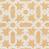 Schumacher Fabric Cordoba Embroidery Ochre 67575 AU NATUREL II See Sample INDIA - </p><p>Repeat: Horizontal: 6 3/4" (17CM) and Vertical: 12 5/8" (32CM) 50 3/8" (128CM) - My Fabric Connection -