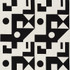 Schumacher Fabric Binary Embroidery Black 75690 PORTER TELEO See Sample INDIA - </p><p>Repeat: Horizontal: 25" (64CM) and Vertical: 30 1/2" (77CM) 50" (127CM) - My Fabric Connection -