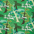 Schumacher Fabric Antelopes Jade 177570 Fashion Forward 26.5" - My Fabric Connection -