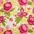 Schumacher Fabric Juin Poppy & Yellow 177531 FLOWER POWER See Sample THAILAND - </p><p>Repeat: Horizontal: 27" (69CM) and Vertical: 15 1/2" (39CM) 54 1/4" (138CM) - My Fabric Connection -