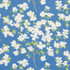 Schumacher Fabric Blooming Branch Blue 177411 SCHUMACHER CLASSICS LINEN 100% CHINA WYZENBEEK 15,000 </p><p>Repeat: Horizontal: 54" (137CM) and Vertical: 27" (69CM) 54 - My Fabric Connection -