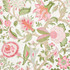 Schumacher Fabric Arborvitae Pink & Leaf 177371 Schumacher Classics 54.0" - My Fabric Connection -