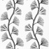 Schumacher Fabric Ginkgo Embroidery Jet 73082 ORIENT EXPRESS See Sample INDIA - </p><p>Repeat: Horizontal: 18" (46CM) and Vertical: 30 1/2" (77CM) 58" (147CM) - My Fabric Connection -