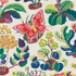 Schumacher Fabric Exotic Butterfly Spring 176184 Good-Vibrations 100% Linen Martindale 20,000 Horizontal: 26.5 and Vertical: 31 54.5 - My Fabric Connection -