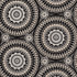 Schumacher Fabric Idris Embroidery Black & Ivory 71953 Caravanne 40% Linen, 33% Cotton, 27% Polyester Martindale 24,000 Horizontal: 25 and Vertical: 15 52 - My Fabric Connection -