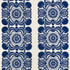 Schumacher Fabric Castanet Embroidery Cobalt 70260 CONTEMPORARY EMBROIDERIES See Sample INDIA - </p><p>Repeat: Horizontal: 26" (66CM) and Vertical: 18" (46CM) 53" (135CM) - My Fabric Connection -