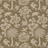 Schumacher Fabric Woodland Silhouette Mocha 176172 Schumacher Classics 13.5" - My Fabric Connection -