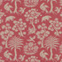 Schumacher Fabric Woodland Silhouette Rhubarb 176171 Schumacher Classics 13.5" - My Fabric Connection -