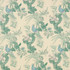 Schumacher Fabric Peacock Cream 175913 Miles-Redd 100% Cotton - Horizontal: 17.5 and Vertical: 26 52.875 - My Fabric Connection -