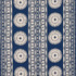 Schumacher Fabric Bora Bora Print Marine 175841 MARY MCDONALD See Sample INDIA - </p><p>Repeat: Horizontal: 52" (132CM) and Vertical: 24 1/2" (62CM) 52 3/8" WIDE (133 CM) - My Fabric Connection -