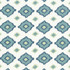 Schumacher Fabric Sikar Embroidery Sky 65782 Martyn Lawrence Bullard 5.75" - My Fabric Connection -