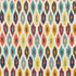 Schumacher Fabric Sunara Ikat Confetti 3471000 Chroma 6.75" - My Fabric Connection -