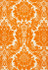 Schumacher Fabric Harmon Manor II Tangerine 2643541 Classic-Prints 55% Linen, 45% Cotton - Horizontal: 27 and Vertical: 32.25 53.5 - My Fabric Connection -