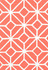 Schumacher Fabric Trellis Print Watermelon 174232 Trina-Turk 100% Acrylic Wyzenbeek 15,000 Horizontal: 18 and Vertical: 18 54 - My Fabric Connection -