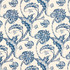 Schumacher Fabric Vallier Vine Indigo 173772 Country Chic 27.0" - My Fabric Connection -