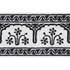 Schumacher Trim Nikola Tape Black 74194 OTTOMAN CHIC COTTON 90% VISCOSE 10% INDIA </p><p>Repeat: Horizontal: 2 1/2" (6CM) and Vertical: 3.25 - My Fabric Connection -
