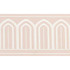 Schumacher Trim Arches Embroidered Tape Wide Blush 70774 MILES REDD PASSEMENTERIE I COTTON 75% RAYON 25% INDIA </p><p>Repeat: Horizontal: 2 1/2" (6CM) and Vertical: 6 - My Fabric Connection -